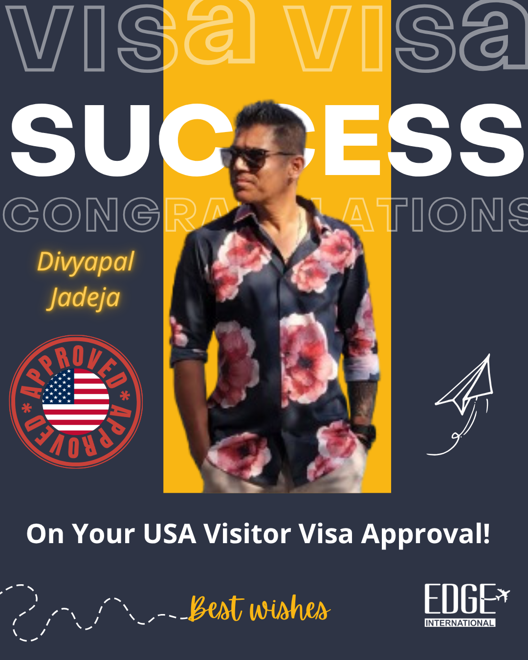 Divyapal Jadeja - Visitor Visa Approval