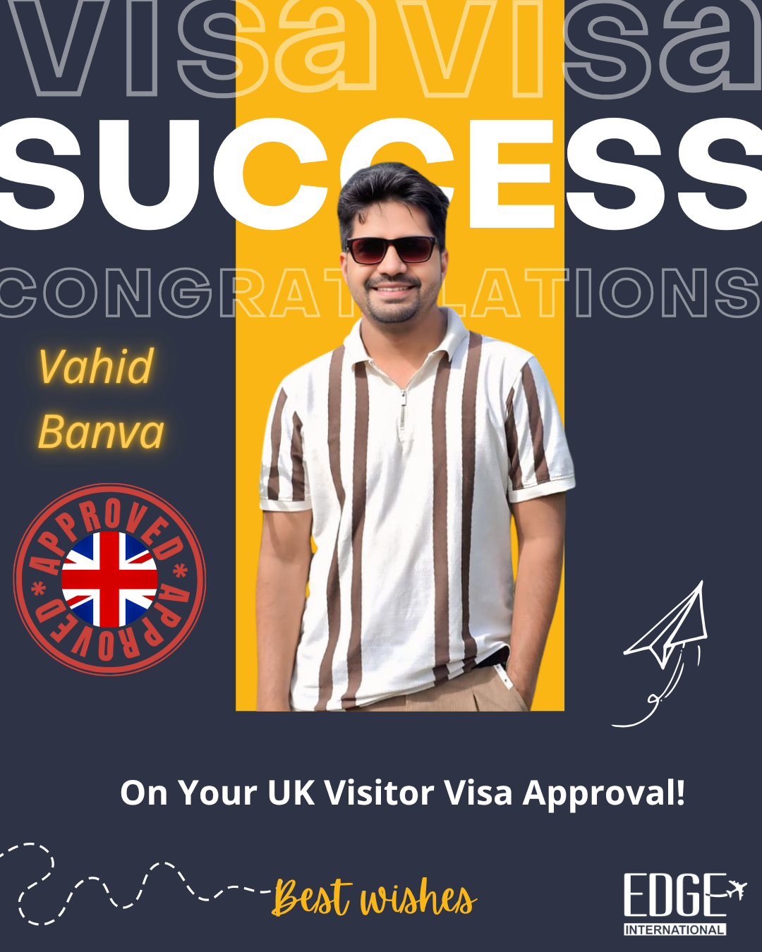 Vahid Banva - Visitor Visa Approval